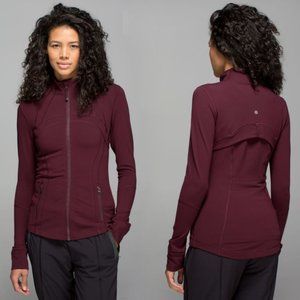 Lululemon | Define Jacket in Bordeaux Drama Sz. 6